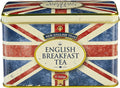 New English Teas Union Jack Tea Tin - English Breakfast 40 teabags