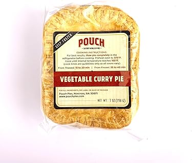 Pouch Pies - Vegetable Curry 198g