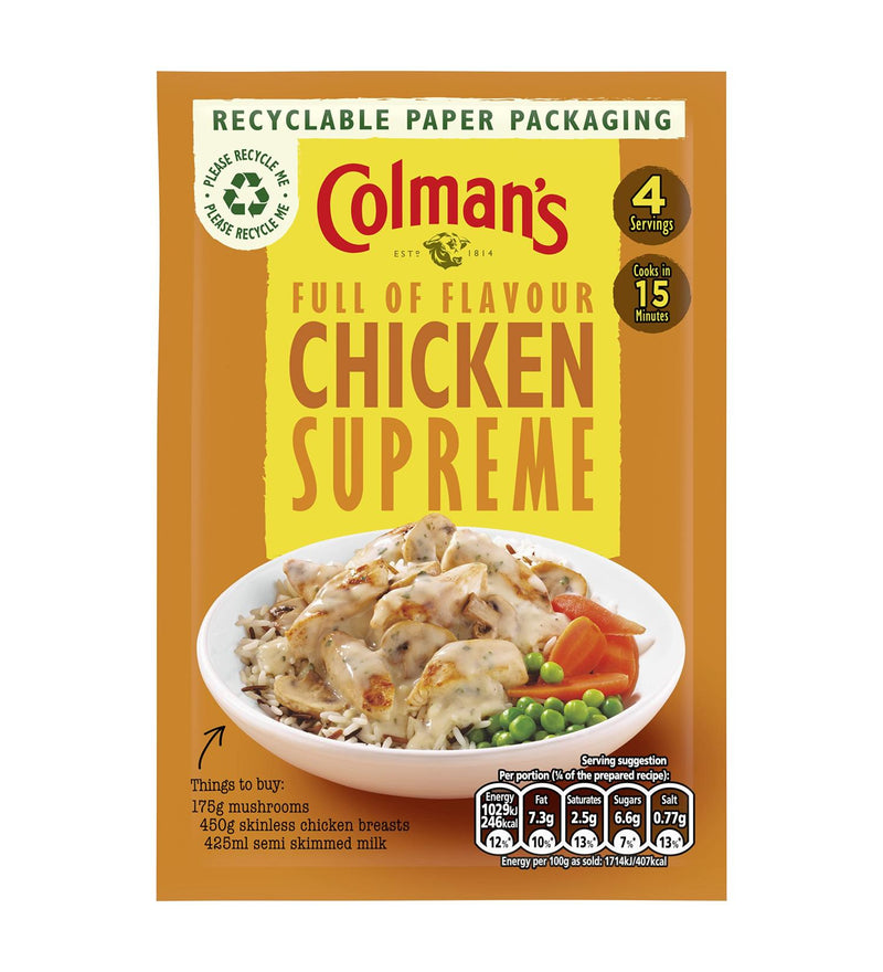 Colmans Chicken Supreme Mix 38g