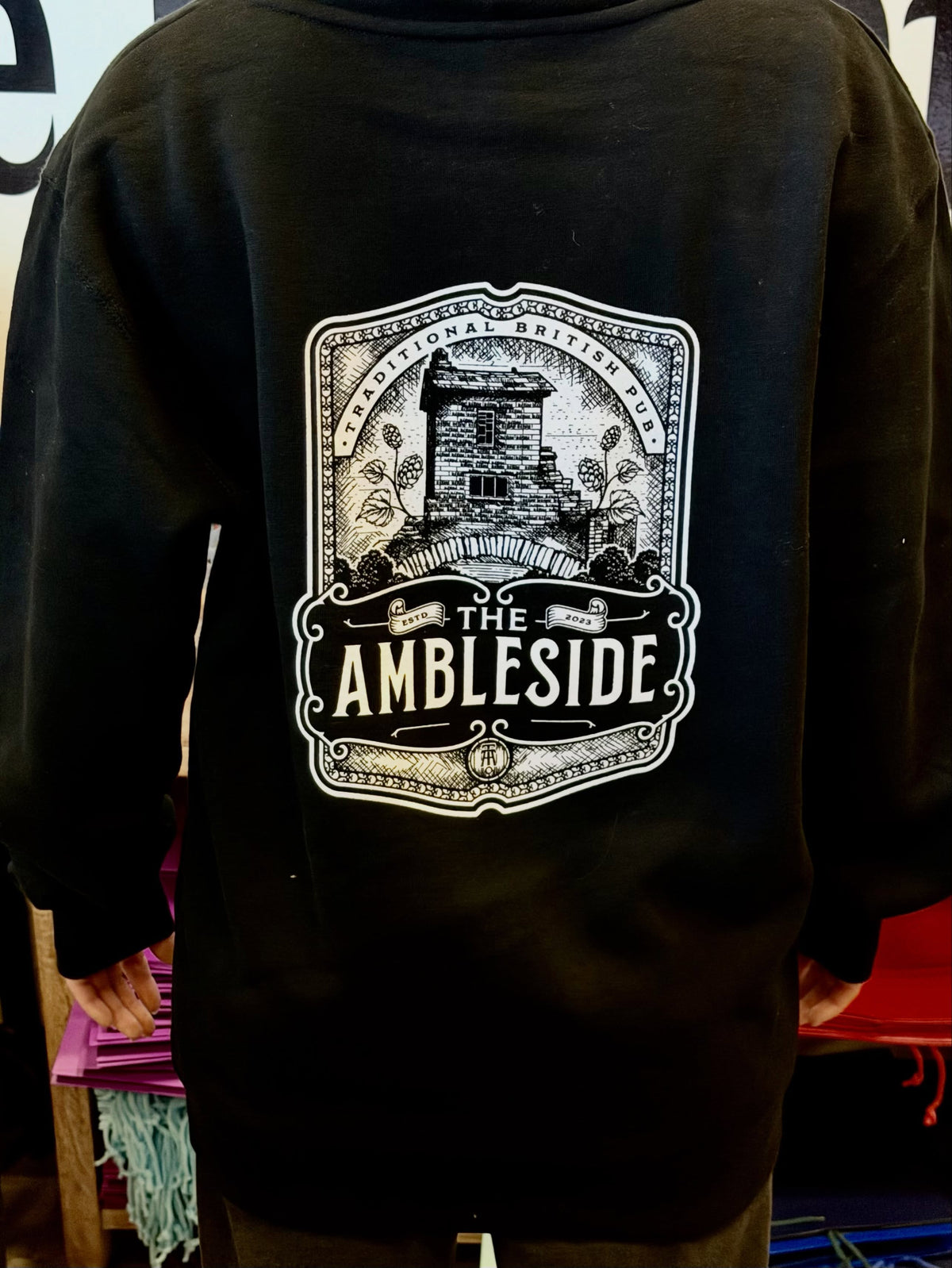 The Ambleside Hoodie - Black