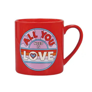 The Beatles 'All You Need is Love' Ceramic Mug