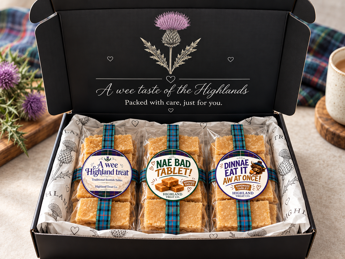 Scottish Tablet - Sweet Giftbox