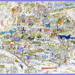 Tim Bulmer - Map Of Dorset 1000pc Puzzle