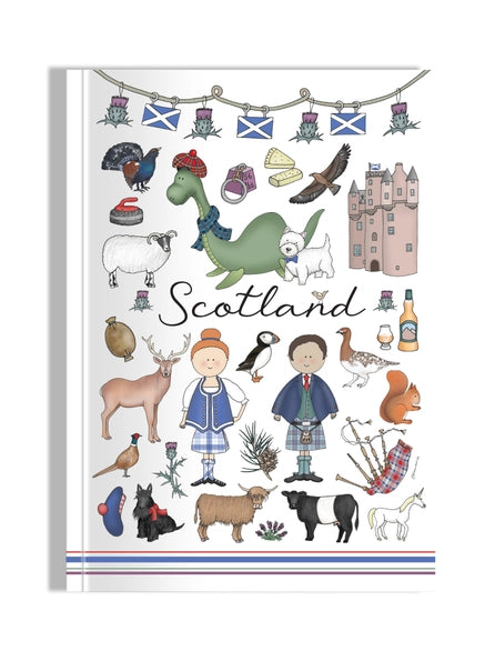 Emma Lawrence Scotland A5 Notebook