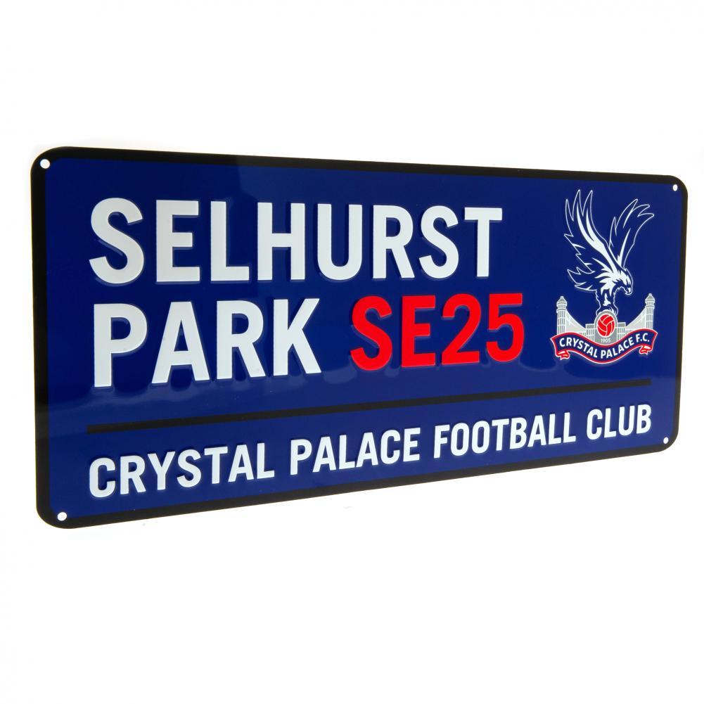 Crystal Palace Blue Street Sign