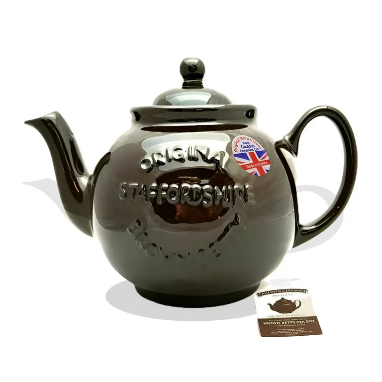 Brown Betty 8 Cup Teapot with Logo