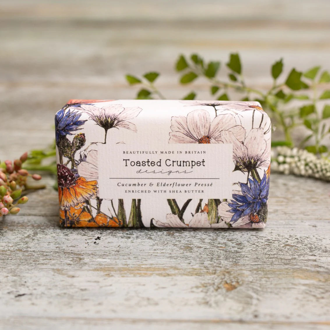 Toasted Crumpet Cucumber & Elderflower Soap