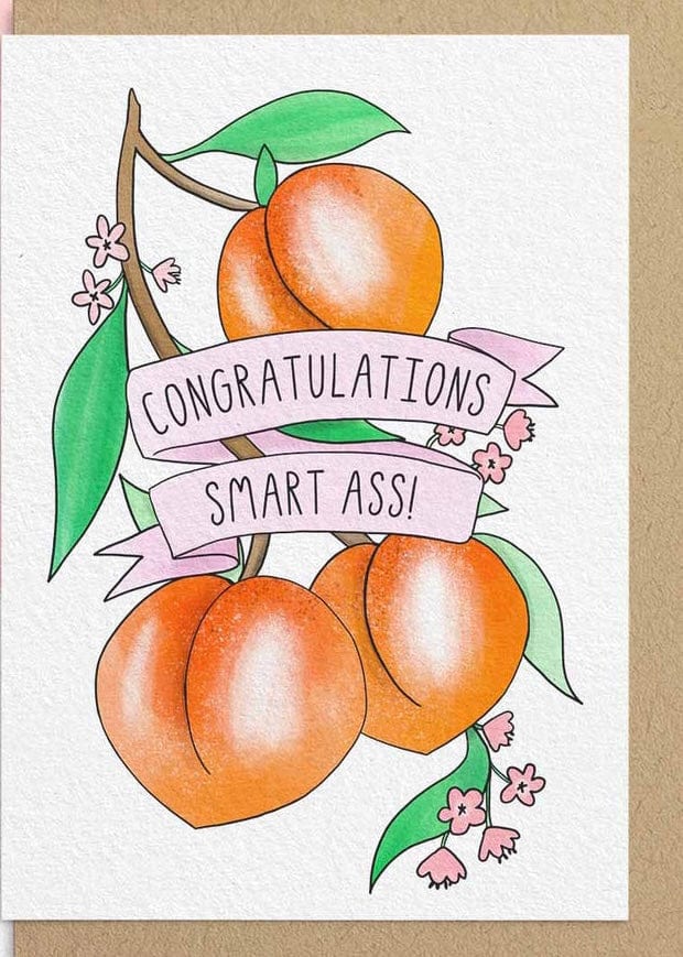 Congratulations Smart Ass Graduation Card