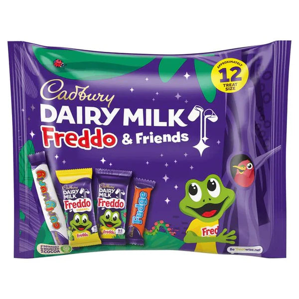 Cadbury Dairy Milk Freddo & Friends Treat Variety Bag 191g