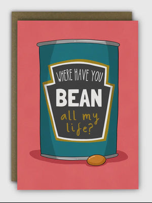 Where Have You Bean? Card