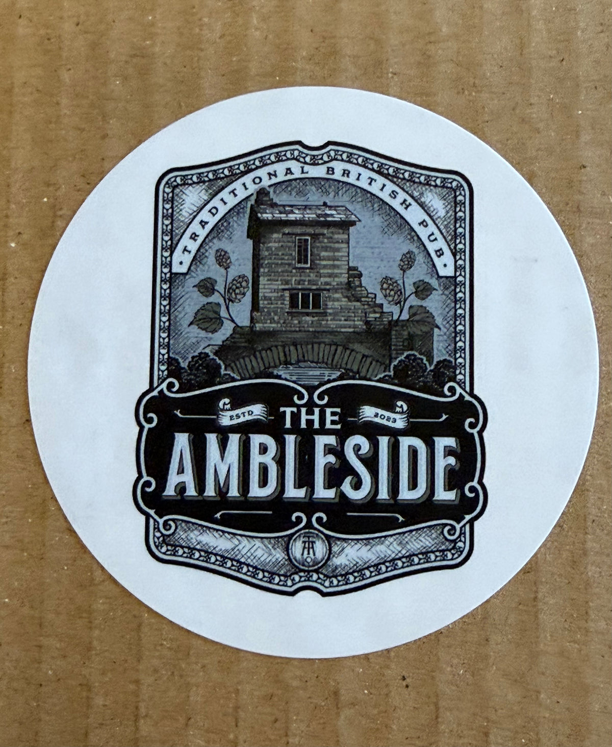Ambleside Sticker 3”x3”
