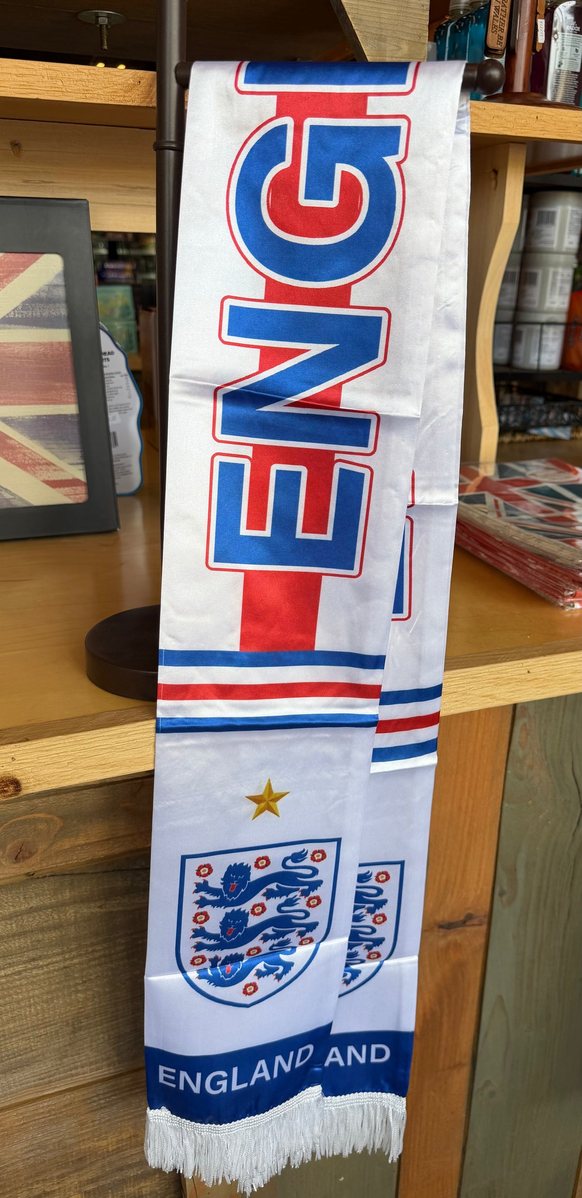 England National Team World Cup Fringe Scarf