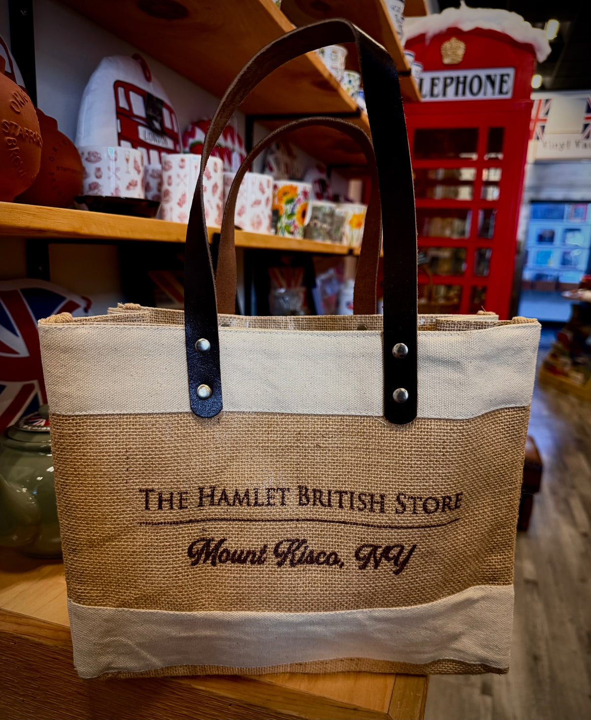 The Hamlet Jute Tote Bag