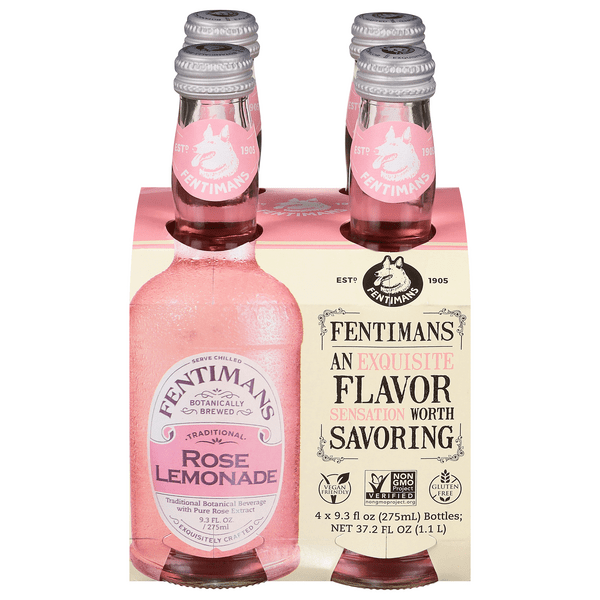 Fentimans Rose Lemonade 4Pack 4x275ml