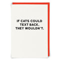 If Cats Could Text Card