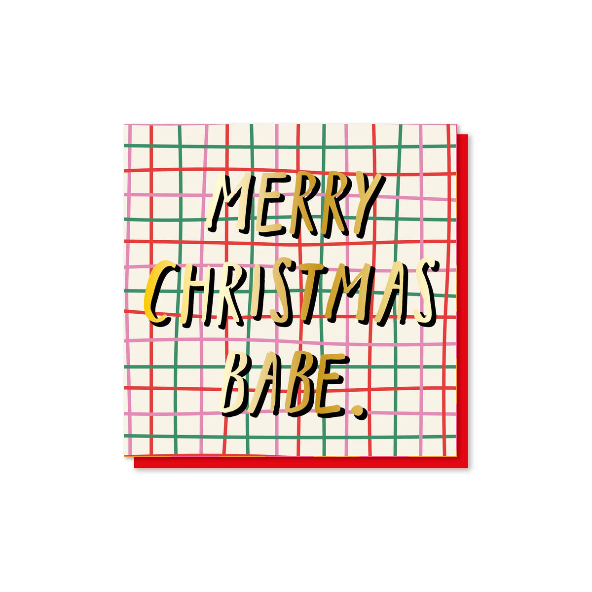 Merry Christmas Babe! Christmas Card