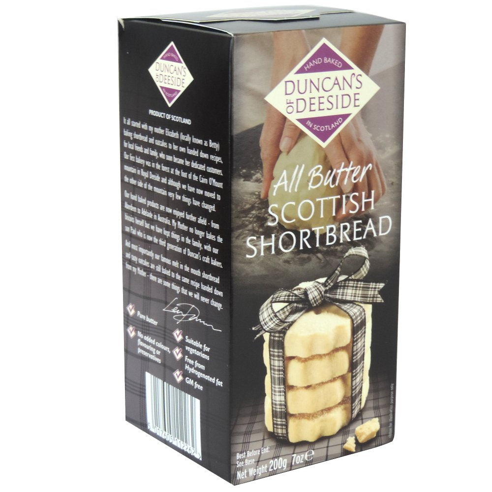 Duncans of Deeside All Butter Scottish Shortbread 200g