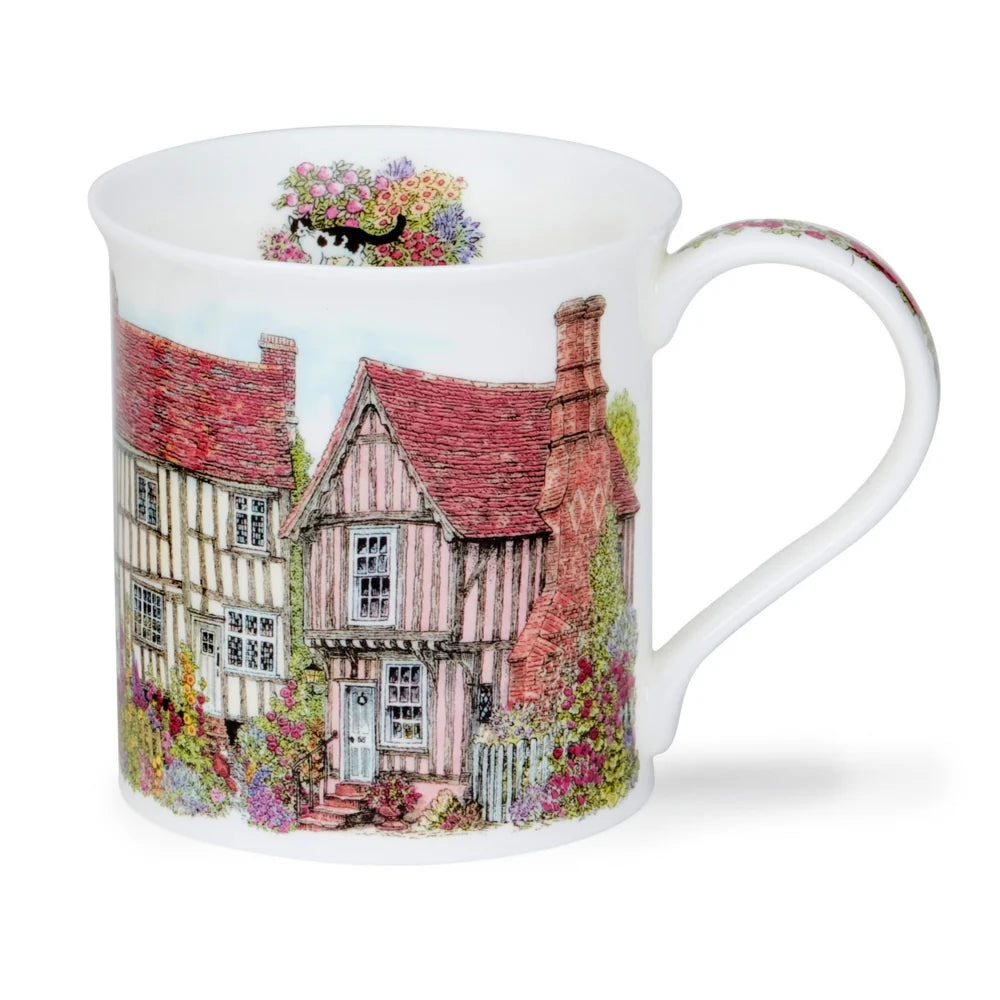 Dunoon Bute Country Cottage Red Roof Mug