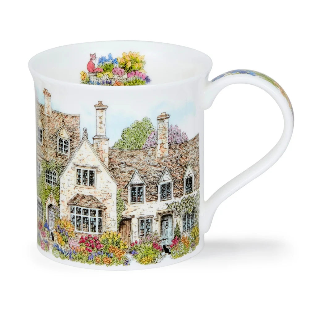 Dunoon Bute Country Cottage Pointed Roof Mug