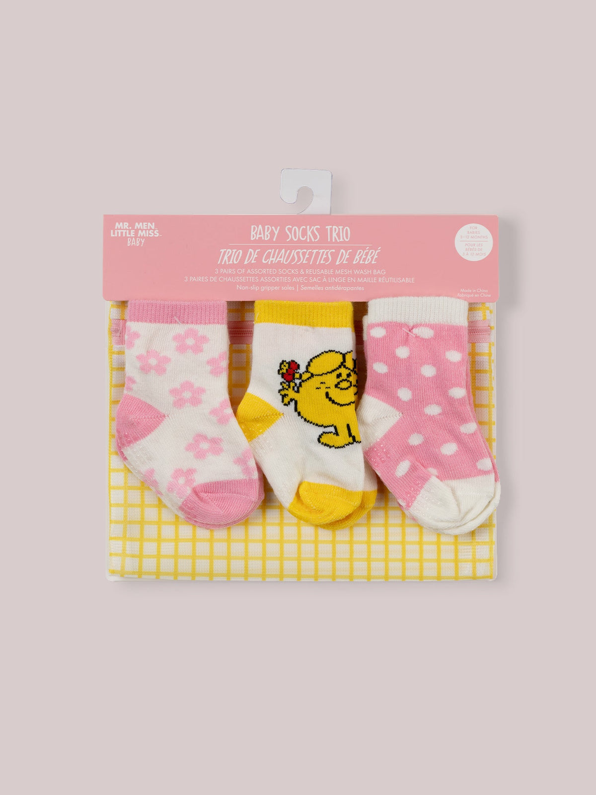 Little Miss Sunshine Baby Socks Trio