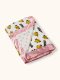 Little Miss Sunshine Reversible Baby Blanket 30”x40”