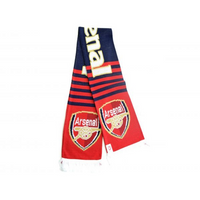 Arsenal Striped Knit Scarf