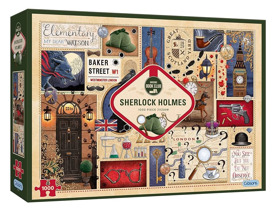 Book Club: Sherlock Holmes 1000pc Puzzle