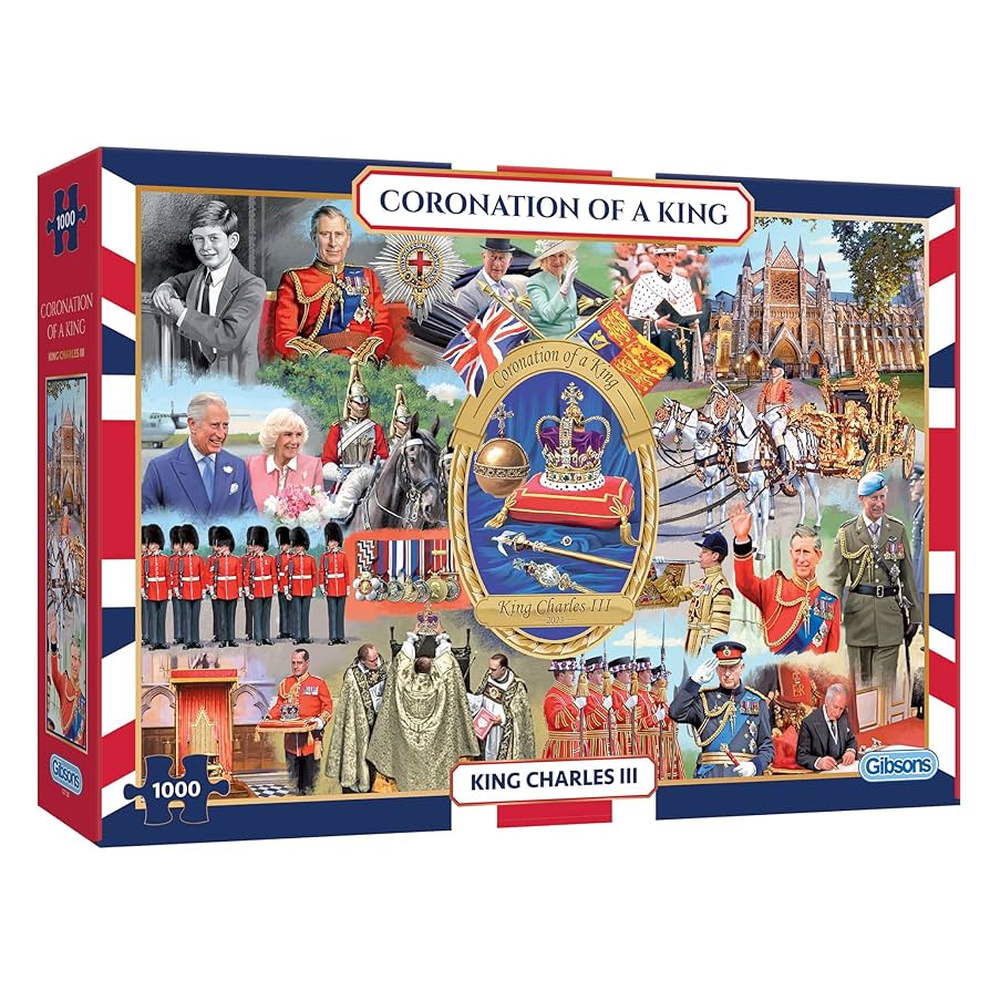 Gibsons Coronation of a King 1000pc Puzzle