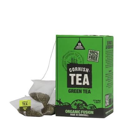 Cornish Tea - Green Organic Fusion 15 bags