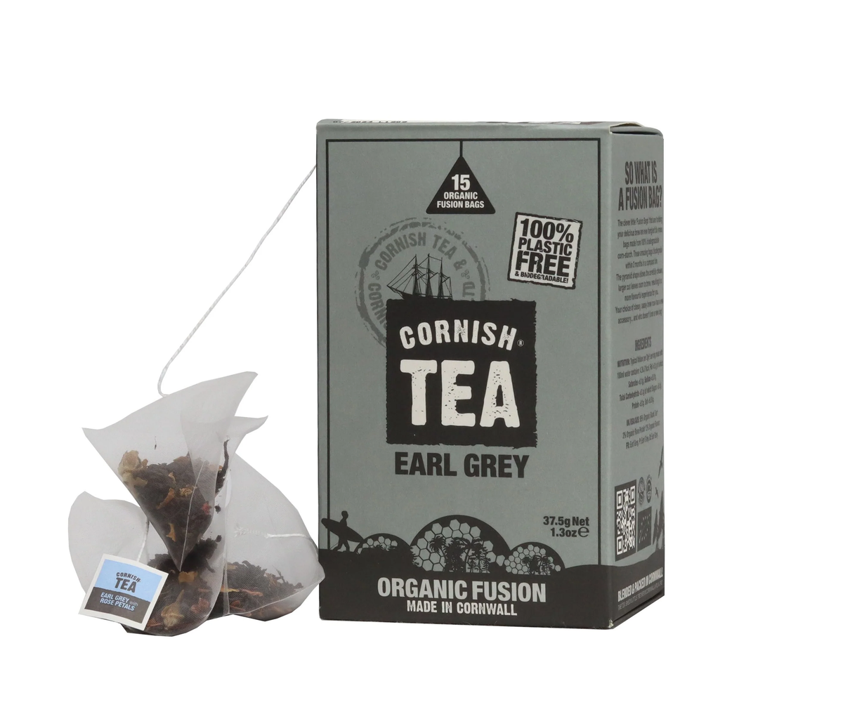 Cornish Tea - Earl Grey Organic Fusion 15 bags