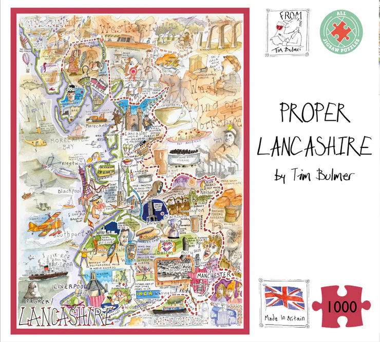 Proper Lancashire - Tim Bulmer 1000 Puzzle