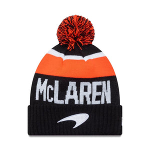 McLaren Black Pom Beanie