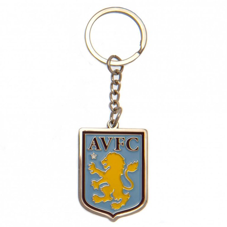 Aston Villa Club Crest Keyring