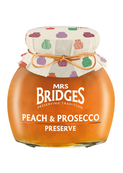 Mrs. Bridges Peach & Prosecco Preserve 340g