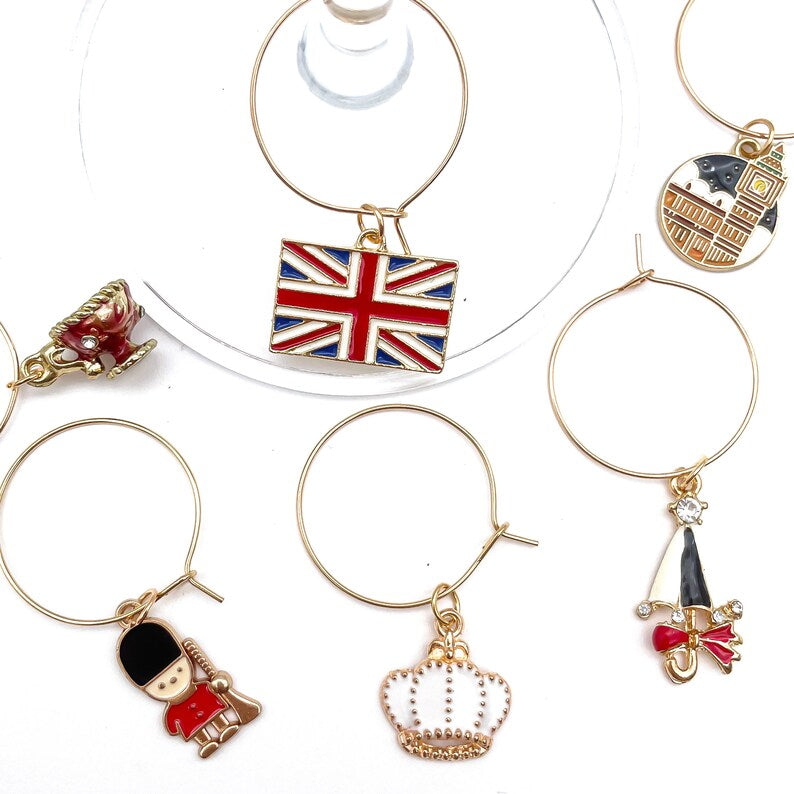 British Wine Charms