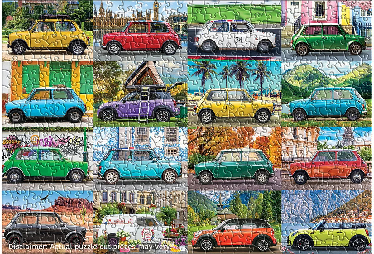 Mini Cooper Collectible Tin 550pc Puzzle