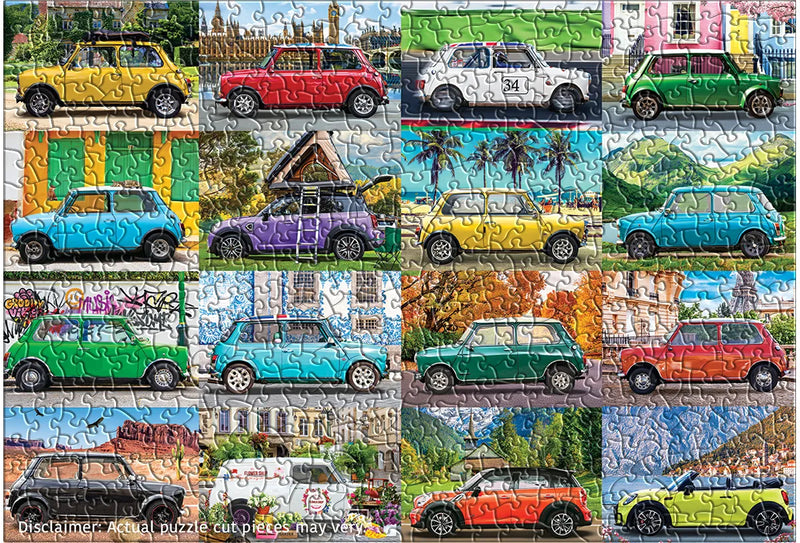 Mini Cooper Collectible Tin 550pc Puzzle