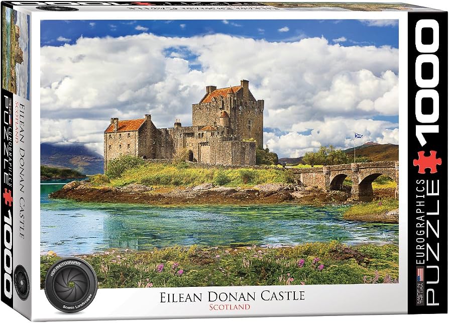 The Eilean Donan Castle 1000pc Puzzle