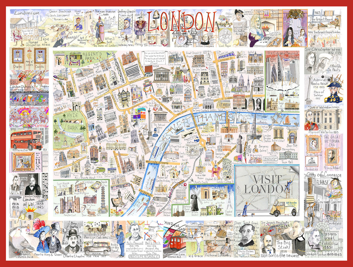 London - Tim Bulmer 1000pc Puzzle