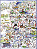 Hampshire - Tim Bulmer 300 pc wooden puzzle