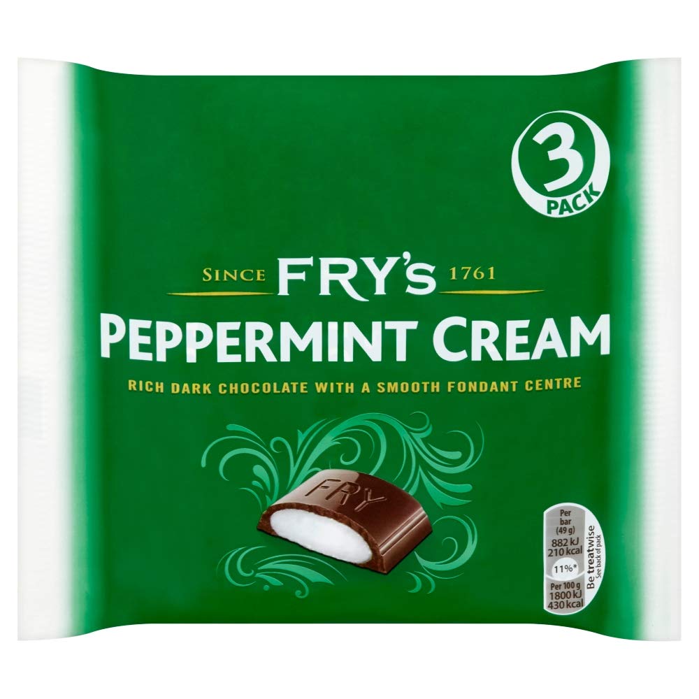 Frys Peppermint Cream 3pk 147g