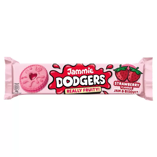 Burtons Jammie Dodgers Fruity Strawberry 140g