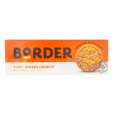 Borders Fiery Ginger Crunch 135g