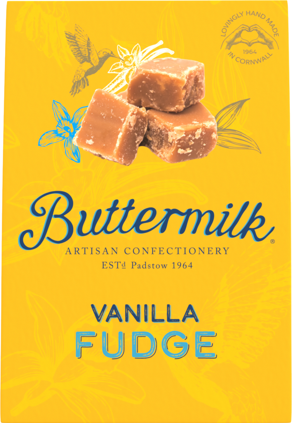 Buttermilk Artisan Confectionary - Vanilla Fudge 150g