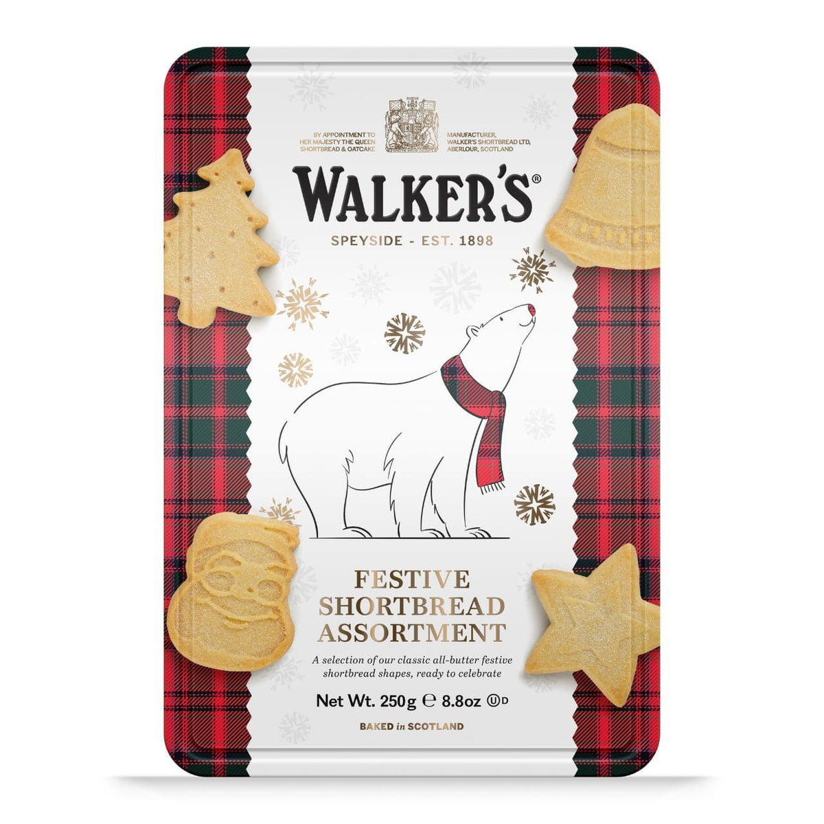Walkers Shortbread Polar Bear Tin 250g