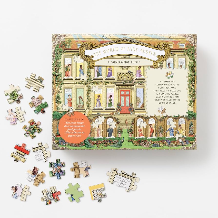 The World of Jane Austen: A Conversation Puzzle 500pc