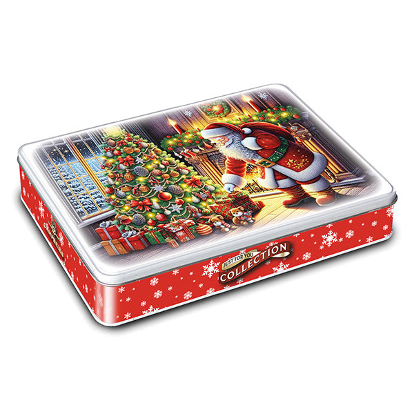Campbells Shortbread Santa and Christmas Tree Tin 150g