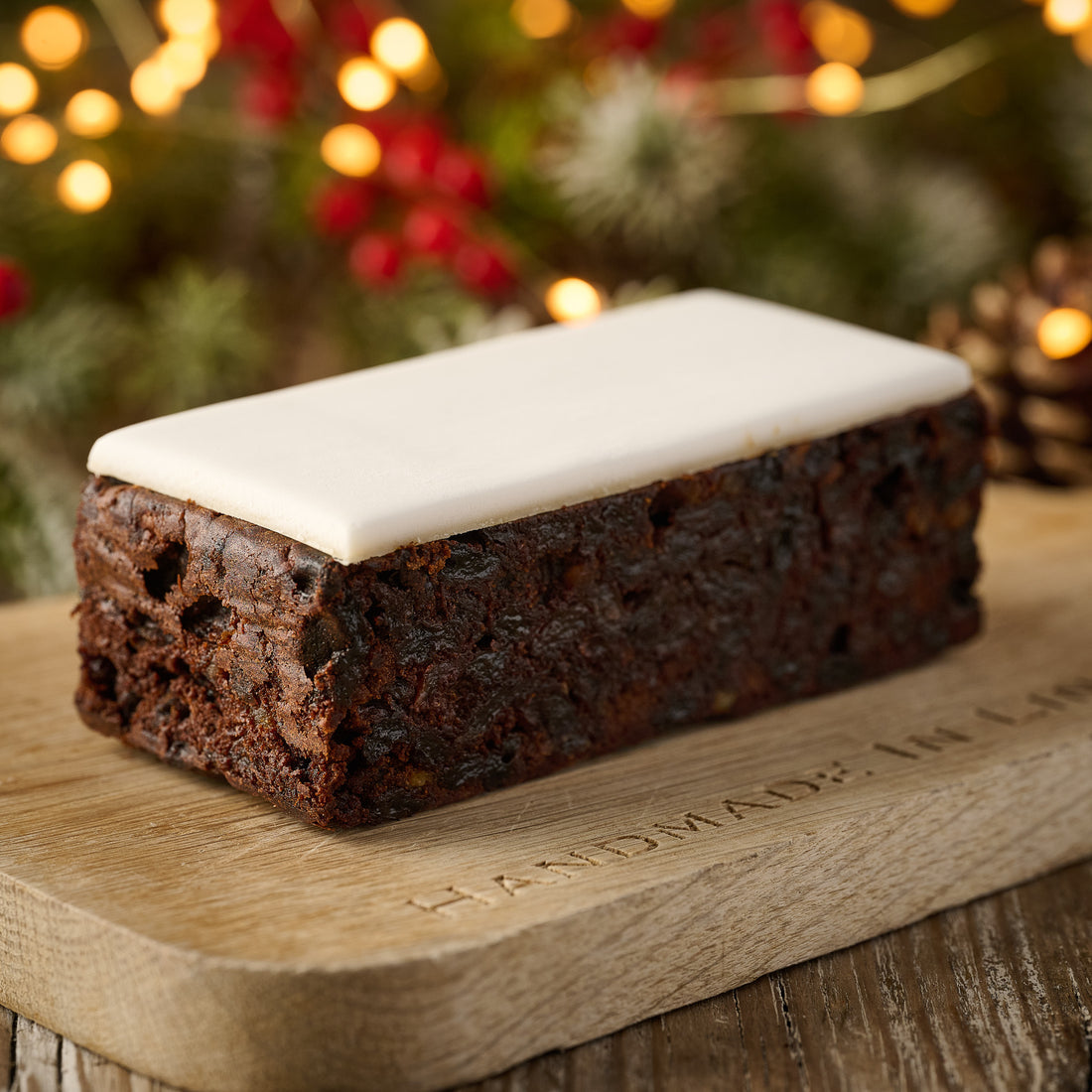 Orig Cake Co Iced Top Rich Fruit Cake 310g
