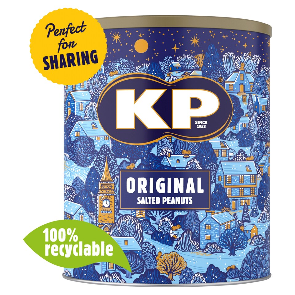KP Original Salted Peanuts Caddy 375g