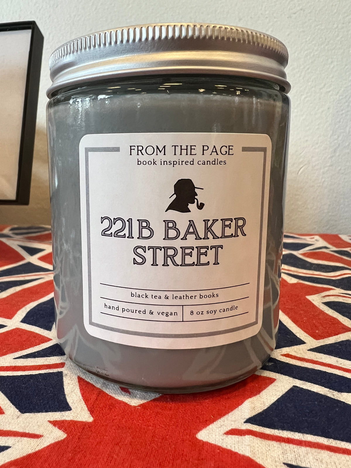 221B Baker St Soy Candle 8oz